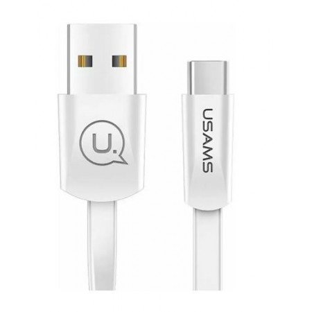 Дата кабель USAMS US-SJ200 USB to Type-C 2A (1.2m) Білий (13885)