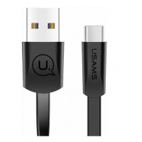 Дата кабель USAMS US-SJ200 USB to Type-C 2A (1.2m) Черный (13886)
