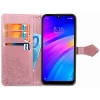 Кожаный чехол (книжка) Art Case с визитницей для Xiaomi Redmi Note 7 / Note 7 Pro / Note 7s Розовый (29015)