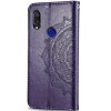 Кожаный чехол (книжка) Art Case с визитницей для Xiaomi Redmi Note 7 / Note 7 Pro / Note 7s Фиолетовый (29017)