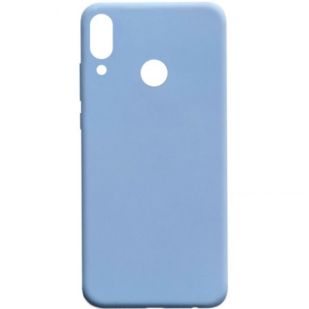 Силиконовый чехол Candy для Huawei P Smart (2019) Блакитний (1490)