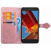 Кожаный чехол (книжка) Art Case с визитницей для Xiaomi Redmi Go Розовый (1522)