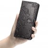 Кожаный чехол (книжка) Art Case с визитницей для Samsung Galaxy A20 / A30 Чорний (1524)