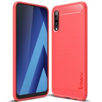 TPU чехол iPaky Slim Series для Samsung Galaxy A50 (A505F) / A50s / A30s Красный (1533)