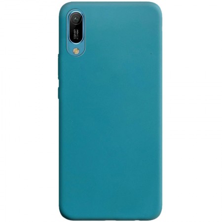 Силиконовый чехол Candy для Huawei Y6 Pro (2019) Синий (14698)