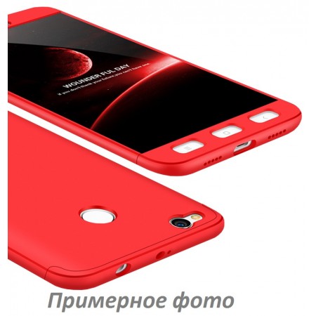 Пластиковая накладка GKK LikGus 360 градусов для Xiaomi Redmi Go Красный (1596)