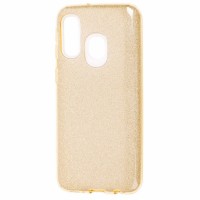 TPU чехол Shine для Samsung Galaxy A40 (A405F) Золотой (1606)