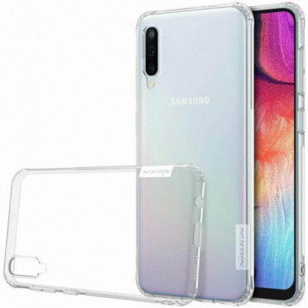 TPU чехол Nillkin Nature Series для Samsung Galaxy A50 (A505F) / A50s / A30s Белый (12201)