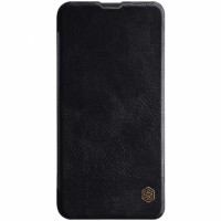 Кожаный чехол (книжка) Nillkin Qin Series для Samsung Galaxy A10 (A105F) Чорний (1627)