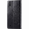 Кожаный чехол (книжка) Art Case с визитницей для Samsung Galaxy M10 Чорний (1632)