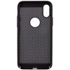 Ультратонкий дышащий чехол Grid case для iPhone X (5.8'') / XS (5.8'') Чорний (1668)