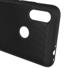 Ультратонкий дышащий чехол Grid case для Xiaomi Redmi 7 Чорний (1675)