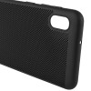Ультратонкий дышащий чехол Grid case для Samsung Galaxy A10 (A105F) Чорний (1677)