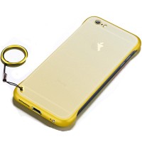 TPU+PC чехол LikGus Edge (+ кольцо) для Apple iPhone 7 / 8 (4.7'') Жовтий (12211)