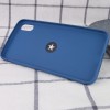 TPU чехол Summer ColorRing под магнитный держатель для Apple iPhone XS Max (6.5'') Синий (1723)