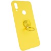 TPU чехол Summer ColorRing под магнитный держатель для Xiaomi Redmi 7 Желтый (1725)