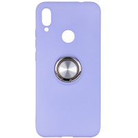 TPU чехол Summer ColorRing под магнитный держатель для Xiaomi Redmi 7 Фиолетовый (1730)