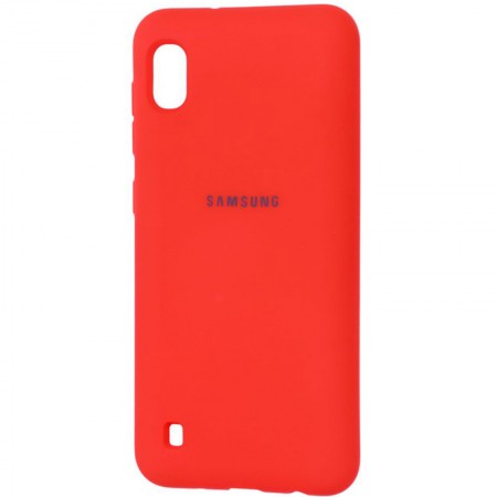 Чехол Silicone Cover Full Protective (AA) для Samsung Galaxy A10 (A105F) Красный (1782)