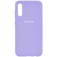 Чехол Silicone Cover Full Protective (AA) для Samsung Galaxy A50 (A505F) / A50s / A30s Сиреневый (18432)