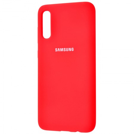 Чехол Silicone Cover Full Protective (AA) для Samsung Galaxy A50 (A505F) / A50s / A30s Красный (1786)