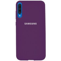 Чехол Silicone Cover Full Protective (AA) для Samsung Galaxy A50 (A505F) / A50s / A30s Фіолетовий (18430)