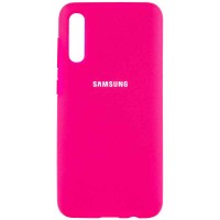 Чехол Silicone Cover Full Protective (AA) для Samsung Galaxy A50 (A505F) / A50s / A30s Розовый (18433)