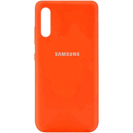 Чехол Silicone Cover Full Protective (AA) для Samsung Galaxy A50 (A505F) / A50s / A30s Помаранчевий (18434)