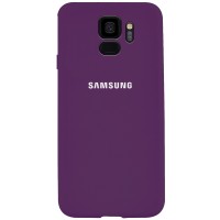 Чехол Silicone Cover Full Protective (AA) для Samsung Galaxy S9 Фіолетовий (31936)