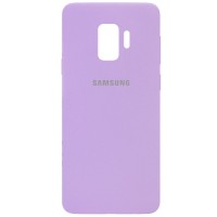Чехол Silicone Cover Full Protective (AA) для Samsung Galaxy S9 Бузковий (31938)