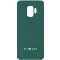 Чехол Silicone Cover Full Protective (AA) для Samsung Galaxy S9 Зелёный (31939)