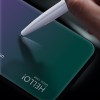 TPU+Glass чехол Gradient HELLO для Xiaomi Redmi K20 / K20 Pro / Mi9T / Mi9T Pro Фиолетовый (1816)