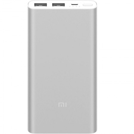 Портативное зарядное устройство Xiaomi Mi Power Bank 2S 10000mAh (VXN4229CN / PLM09ZM) Сріблястий (17279)