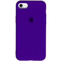 Чехол Silicone Case Slim Full Protective для Apple iPhone 7 / 8 (4.7'') Фіолетовий (1829)