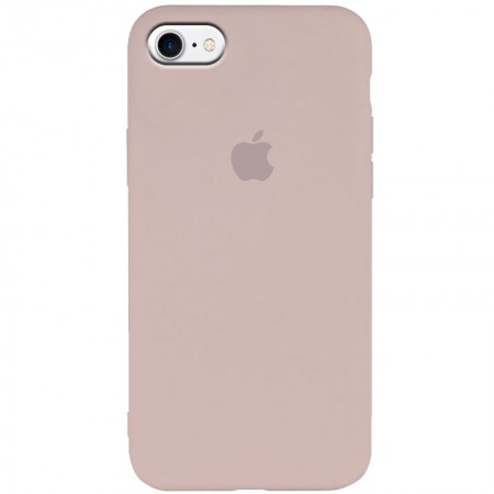 Чехол Silicone Case Slim Full Protective для Apple iPhone 7 / 8 (4.7'') Розовый (1825)