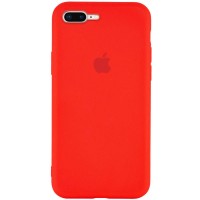 Чехол Silicone Case Slim Full Protective для Apple iPhone 7 plus / 8 plus (5.5'') Красный (1839)