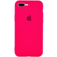 Чехол Silicone Case Slim Full Protective для Apple iPhone 7 plus / 8 plus (5.5'') Розовый (1837)