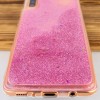 TPU чехол Liquid hearts для Samsung Galaxy A70 (A705F) Розовый (16113)