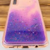 TPU чехол Liquid hearts для Samsung Galaxy A70 (A705F) Фіолетовий (21402)