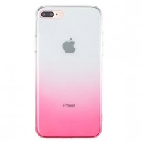 TPU+PC Ombre для Apple iPhone 7 / 8 (4.7'') Розовый (12233)