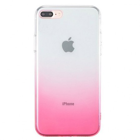 TPU+PC Ombre для Apple iPhone 7 / 8 (4.7'') Розовый (12233)
