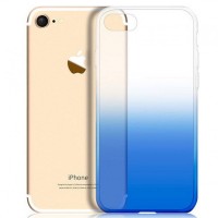 TPU+PC Ombre для Apple iPhone 7 / 8 (4.7'') Синій (12234)
