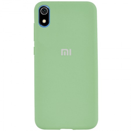 Чехол Silicone Cover Full Protective (AA) для Xiaomi Redmi 7A Мятный (1937)