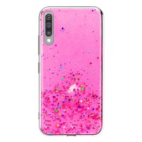 TPU чехол Star Glitter для Samsung Galaxy A50 (A505F) / A50s / A30s Рожевий (15509)