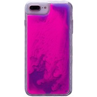 Неоновый чехол Neon Sand glow in the dark для Apple iPhone 7 plus / 8 plus (5.5'') Фиолетовый (2002)