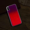 Неоновый чехол Neon Sand glow in the dark для Apple iPhone X / XS (5.8'') Фіолетовий (2007)
