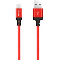 Дата кабель Hoco X14 Times Speed Micro USB Cable (1m) Красный (30543)