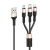 Дата кабель Hoco X26 Xpress Micro USB Cable (1m) Чорний (20487)
