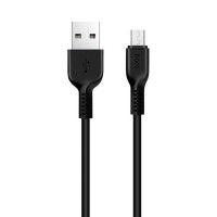 Дата кабель Hoco X20 Flash Micro USB Cable (1m) Чорний (14970)