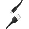 Дата кабель Hoco X30 Star Micro USB Cable 2A (1.2m) Чорний (20490)
