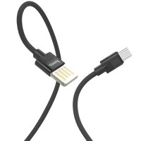 Дата кабель Hoco U55 Outstanding Micro USB Cable (1.2m) Чорний (13909)